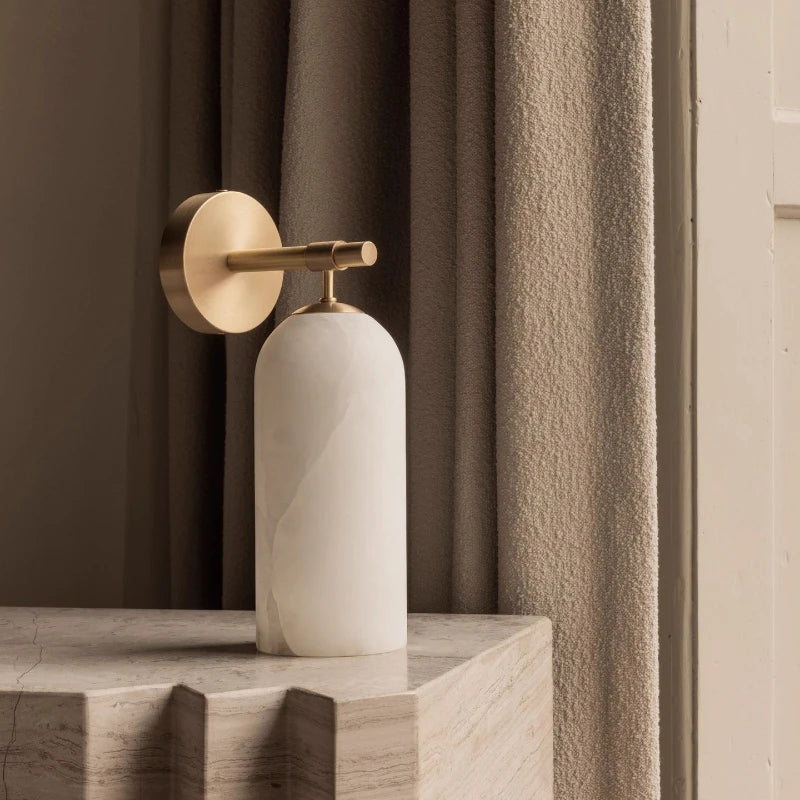 Callista | Spanish Marble and Copper Wall Light
