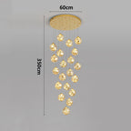 Nordic home decor dining room Pendant lamp lights indoor lighting stair lamp hanging light chandelier lamps for living room