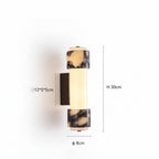 Ginevra | Black Marble Wall Sconce