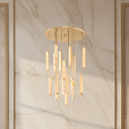 Blanche | Linear Alabaster Pendant Chandelier