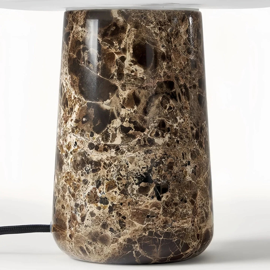 Anthea | Marble and Glass Table Lamp