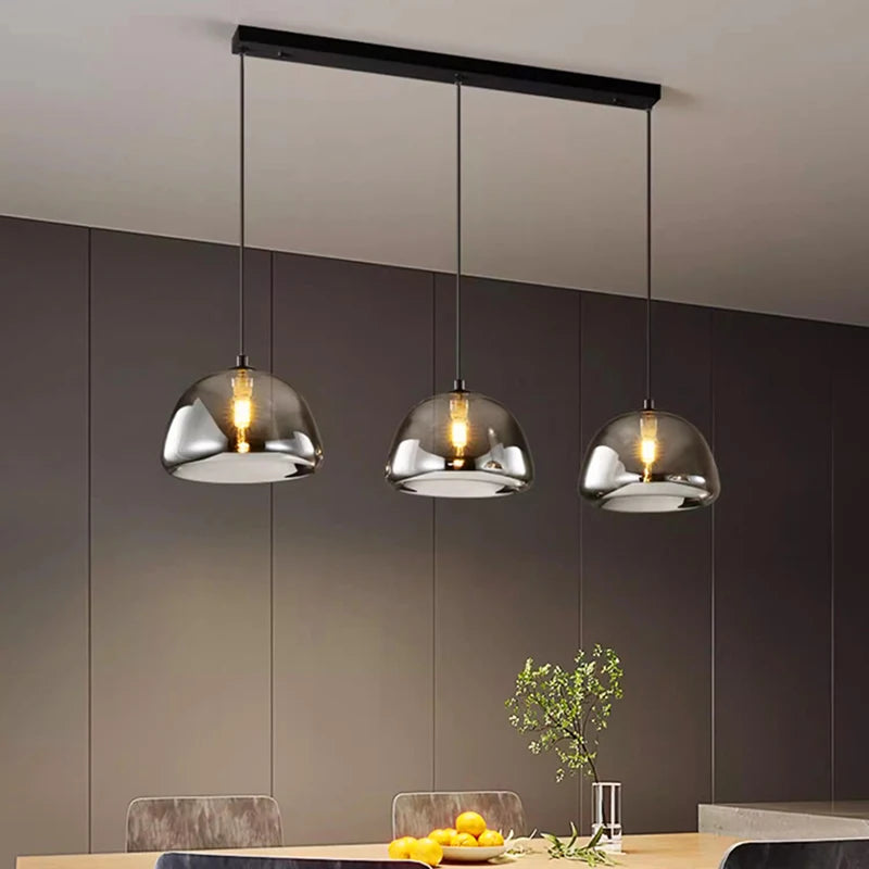 Astrid | Modern Glass LED Chandelier