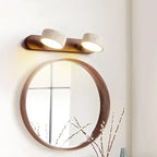 Gemela | Rotatable Travertine Duo Vanity Wall Light