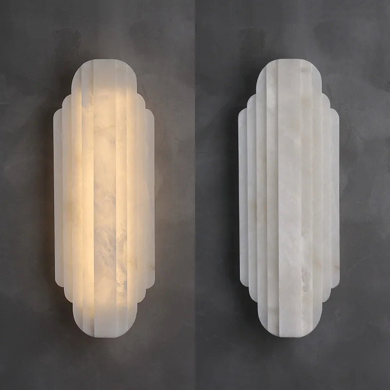 Theia | Alabaster Wall Lamp