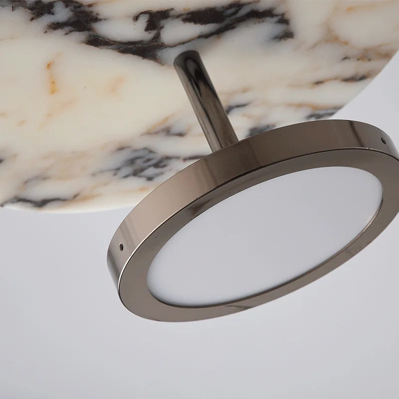 Lavinia | Round Marble Pendant Light