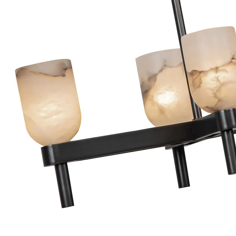 Zita | Snowflake Marble Chandelier