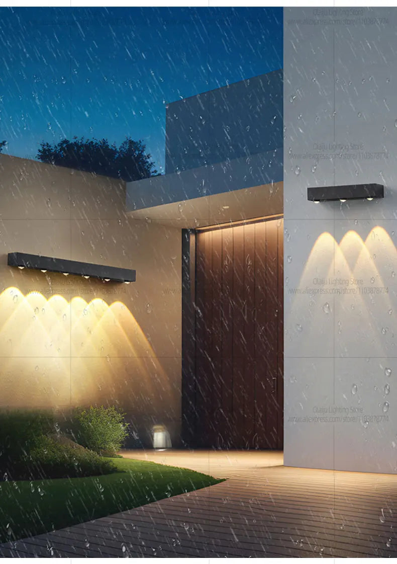 Órla | Long Strip Outdoor Wall Lamp