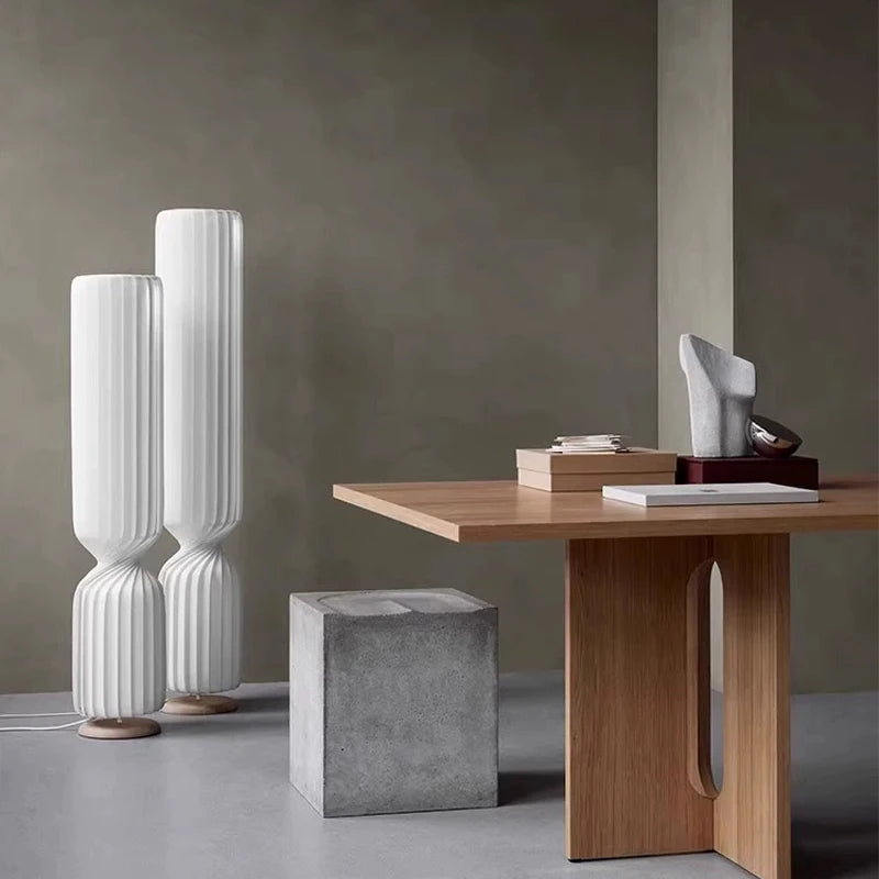 Kinu | Wabi Sabi Silk Floor Lamp