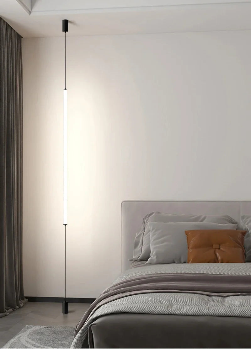 Bragi | Linear Hanging Floor Lamp
