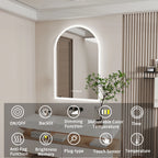 Solveig | Smart Arched LED Bathroom Mirror