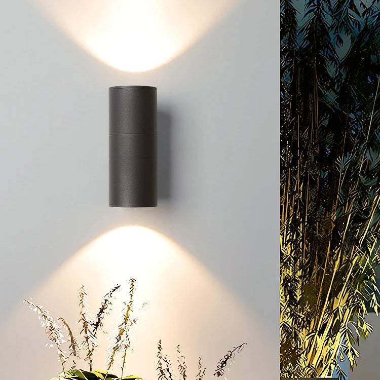 Saoirse | Cylindrical Outdoor Wall Lamp
