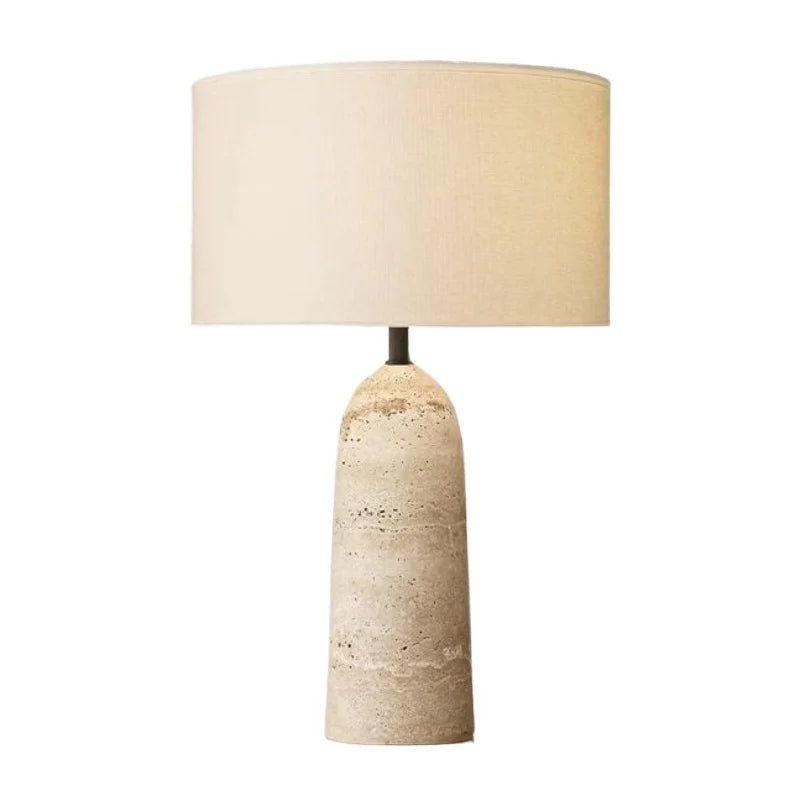 Solana | Travertine Table Lamp