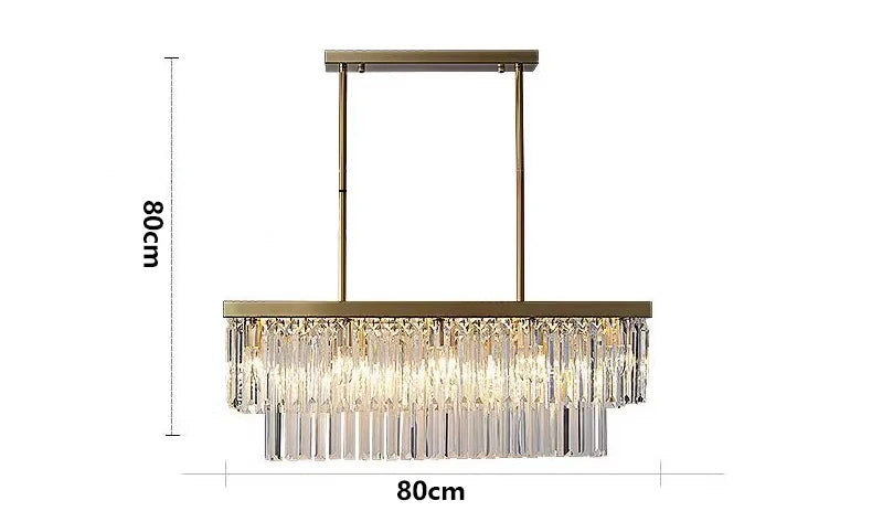 Nordic home decor dining room Pendant lamp lights indoor lighting crystal lamp hanging light chandelier lamps for living room