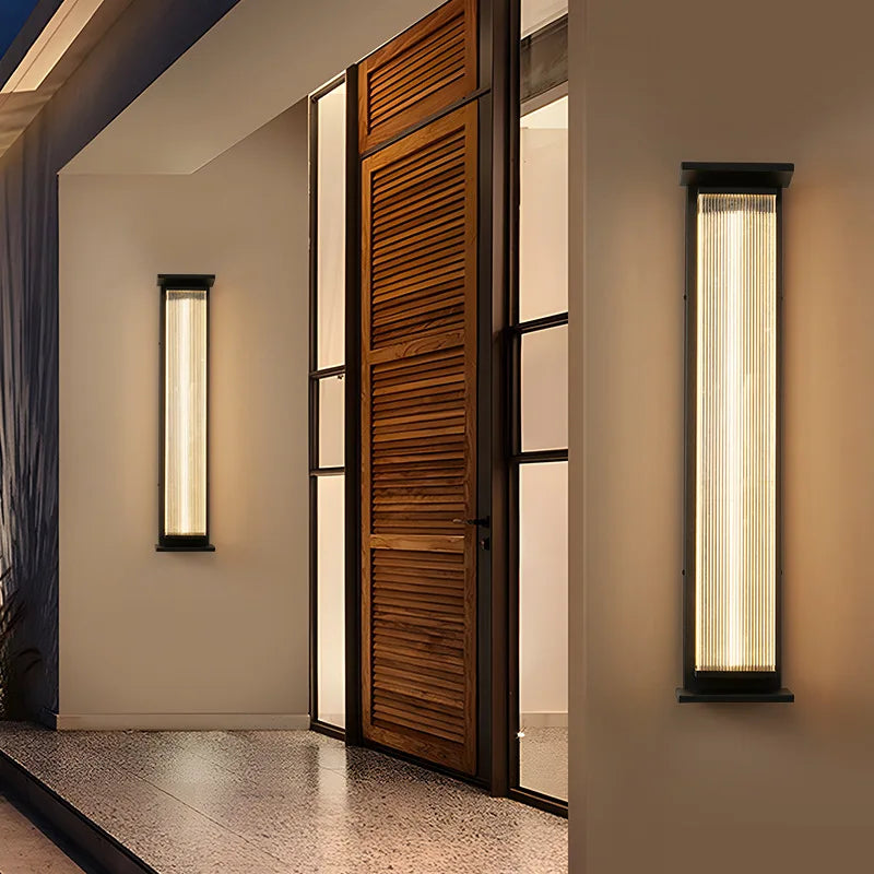 Henrique | Stainless Steel Linear Outdoor Wall Light