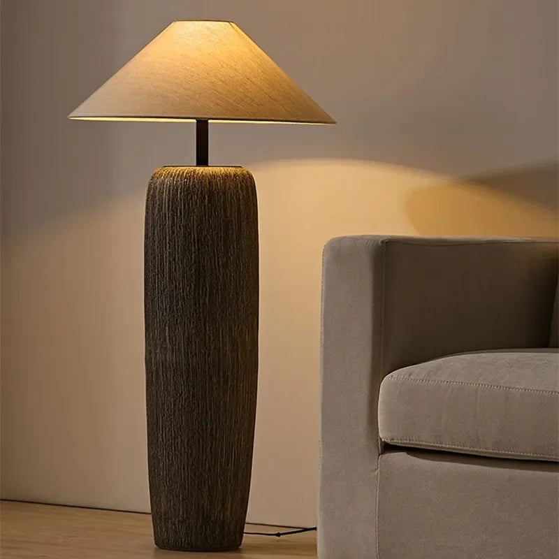 Leonor | Ceramic Wabi-Sabi Floor Lamp