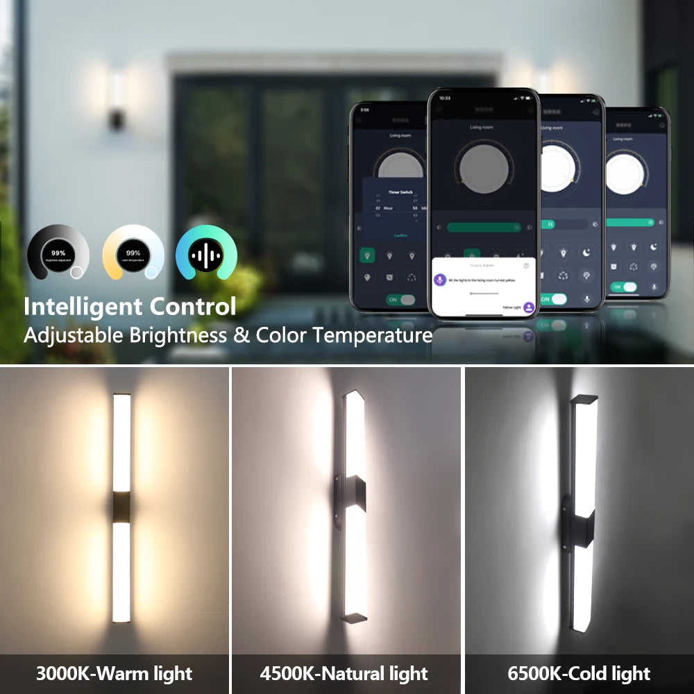 Elegant Outdoor Garden Wall Light - Weatherproof Exterior Lantern