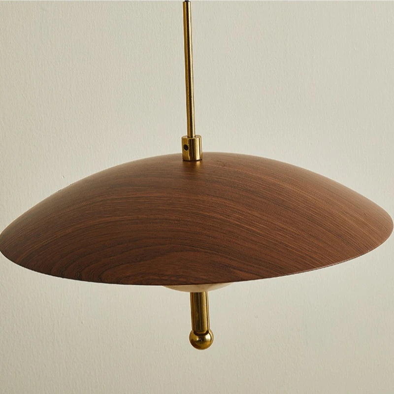 Sabina | Marble Effect Wood Pendant