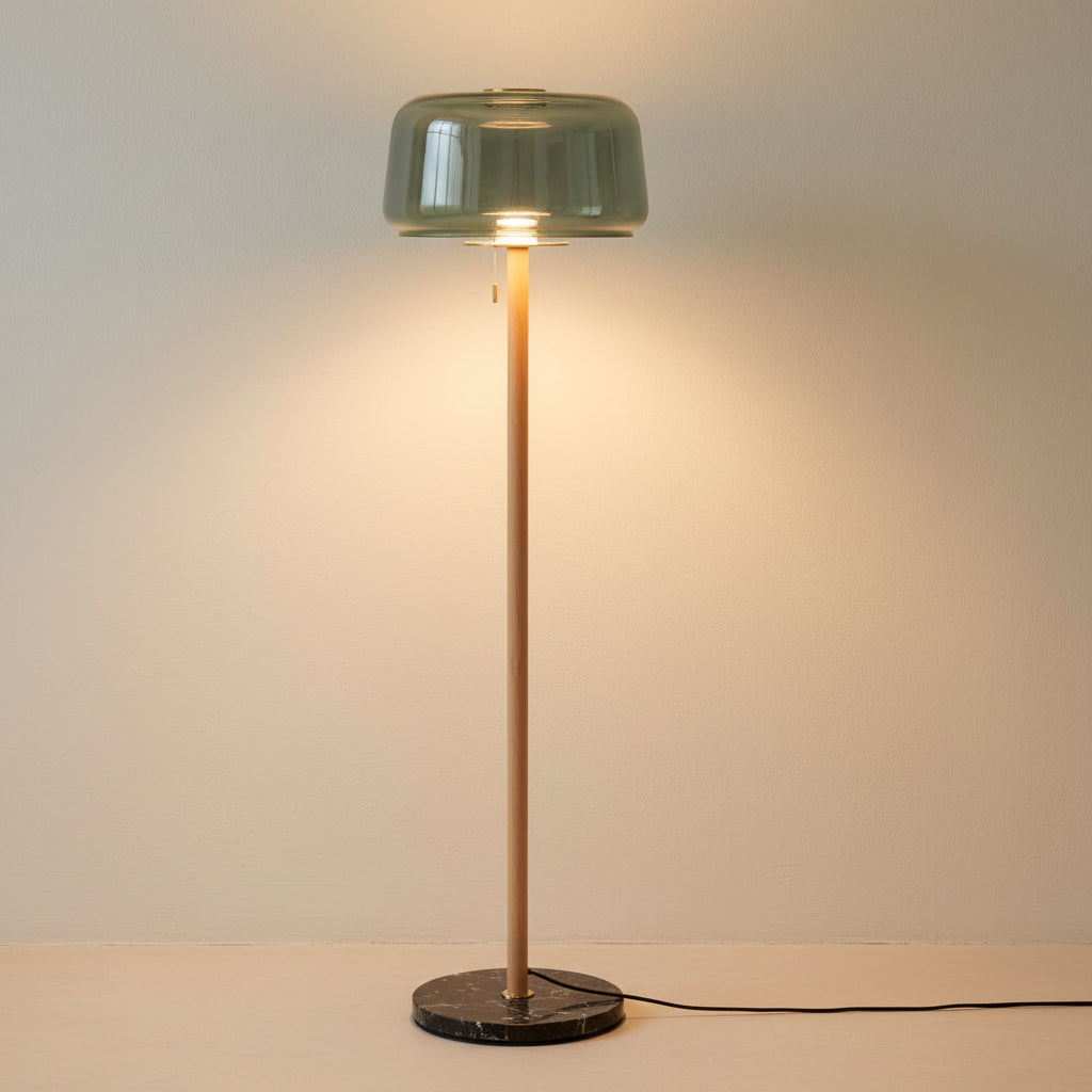 Junia | Glass Floor Lamp