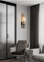 Hera | Natural Marble Bedside Wall Sconce