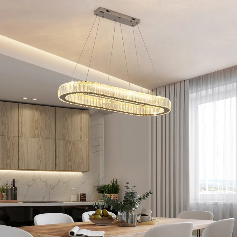 Lumen | Crystal Linear Chandelier