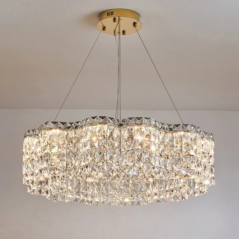Aurora | Dimmable Crystal LED Chandelier
