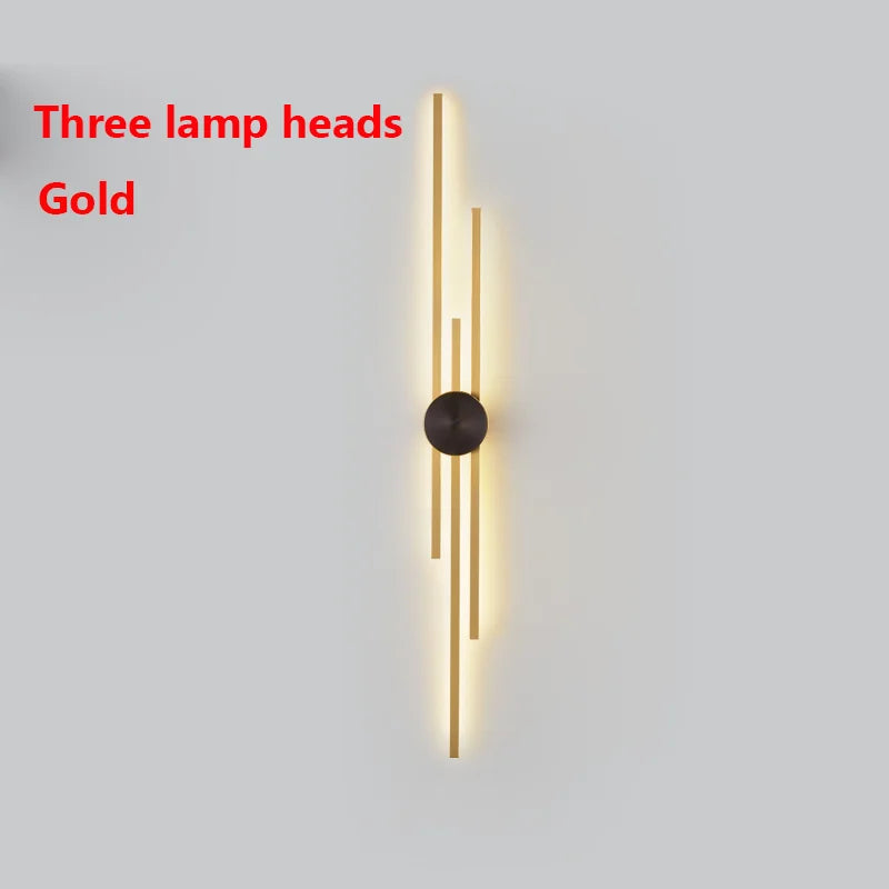 Modern Long LED Wall Lamp – Wall-Mounted Sconce for Living Room, Dining Room & Loft | Bedroom Bedside Light & Staircase Fixture
