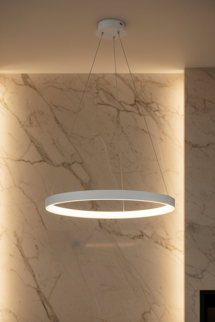 Joaquim | Nordic Aluminium Ring Chandelier