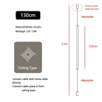 Bragi | Linear Hanging Floor Lamp