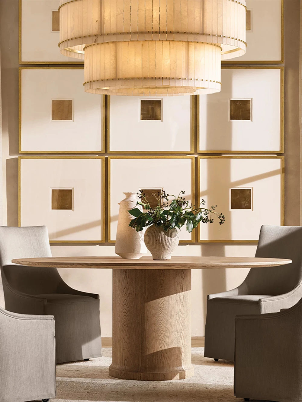 Lumière | Natural Alabaster Linear Chandelier