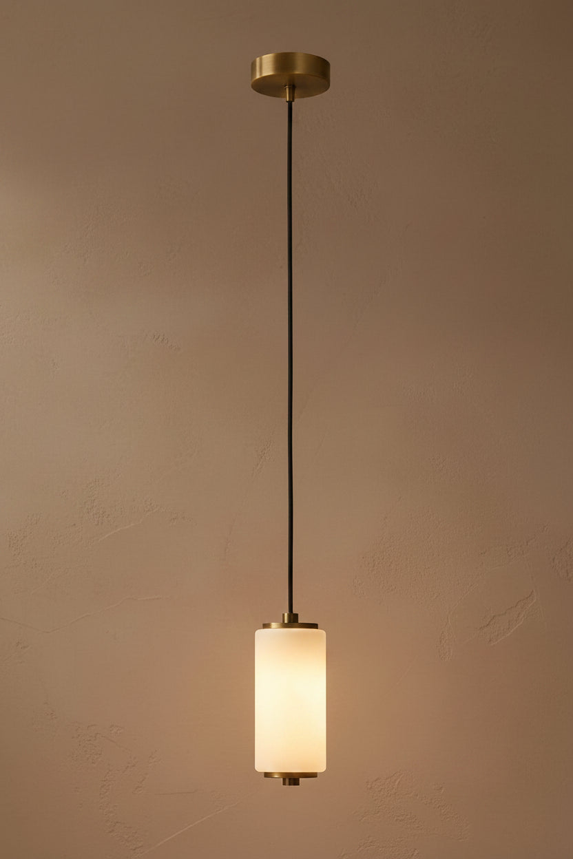 Élise | Linear Alabaster LED Chandelier