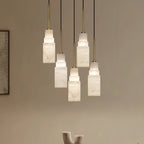 Elettra | Spanish Alabaster Triple-Head Pendant