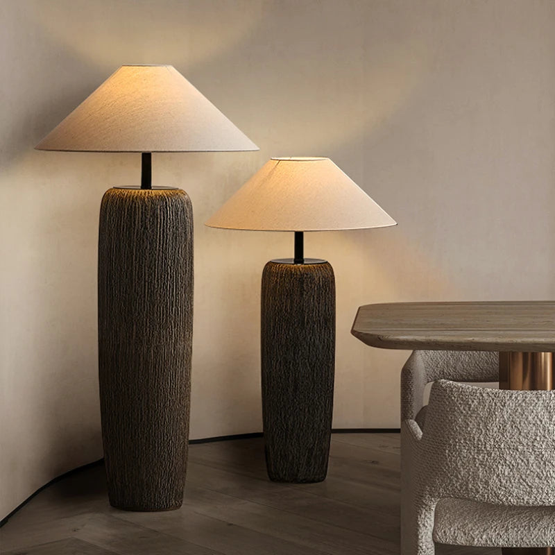 Leonor | Ceramic Wabi-Sabi Floor Lamp