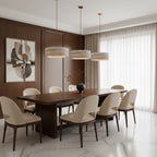 Ámbar | Natural Travertine Pendant Light