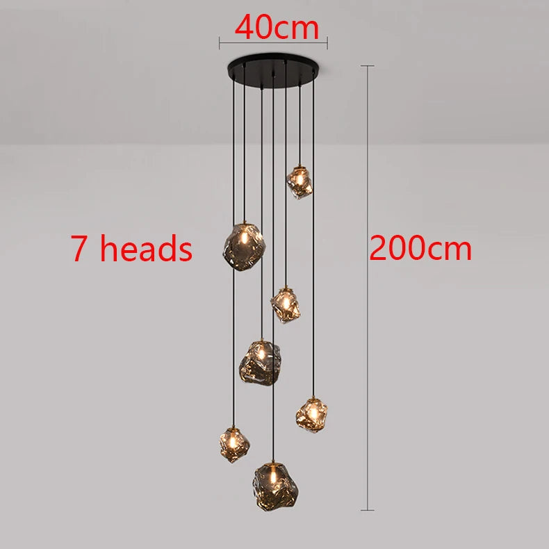 Soren | Multi-Head Branch Chandelier