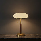 Cornelia | White Glass Table Lamp
