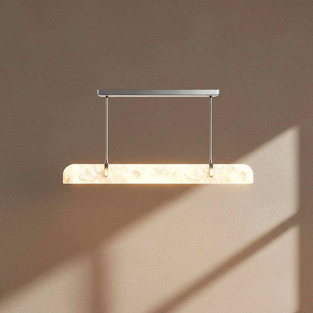 Doré | Long Alabaster Kitchen Island Pendant