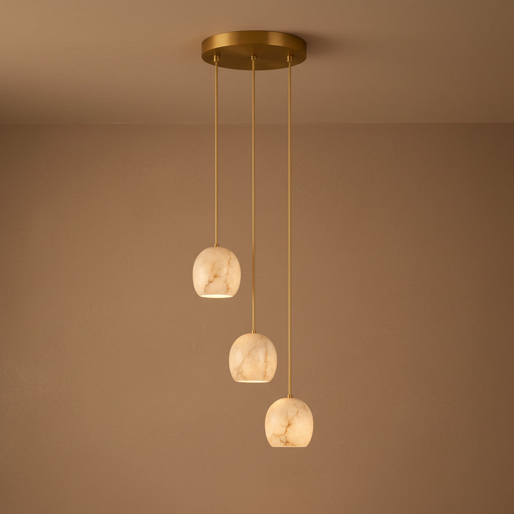 Ottavia | Marble Staircase Pendant Lights