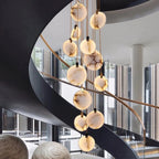 Bernardo | Marble Cascade Chandelier