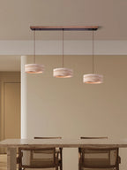 Ámbar | Natural Travertine Pendant Light