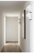 Hestia | Alabaster & Copper Bedside Sconce