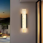 Cian | Marble-Effect Outdoor Wall Light