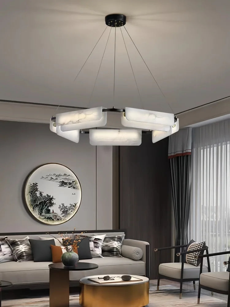 Matilde | Marble Linear Dining Pendant