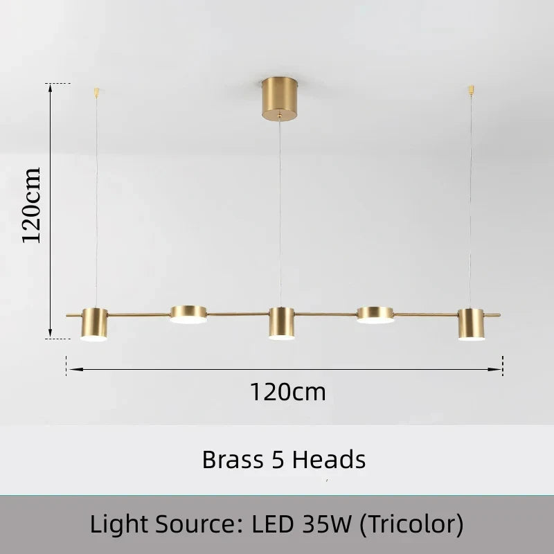 Sylvie | Linear LED Dining Chandelier