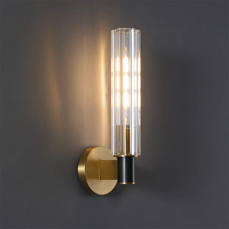 Aurore | Crystal & Brass Wall Sconce