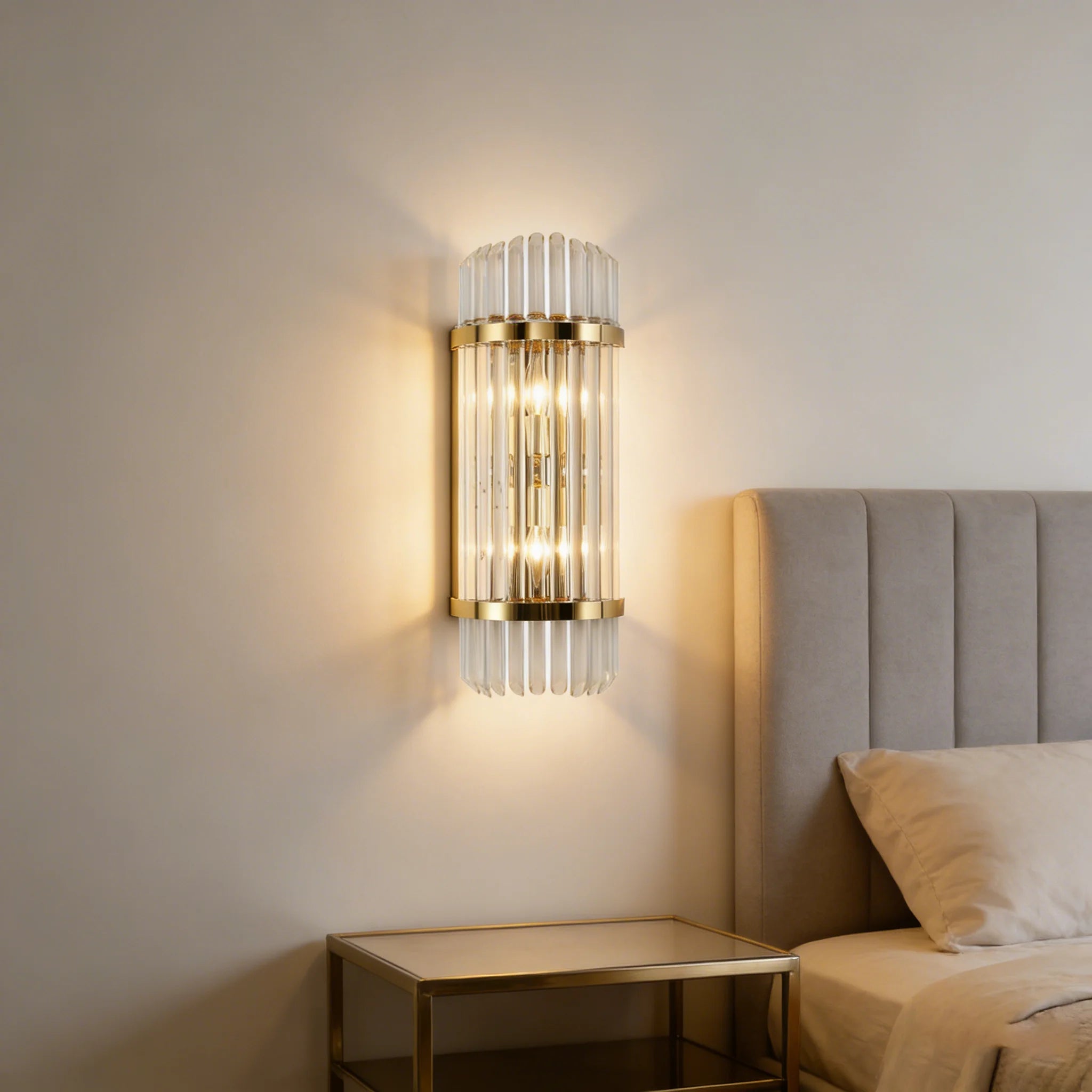Colette | Crystal Glass Wall Lamp