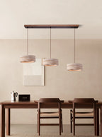 Ámbar | Natural Travertine Pendant Light