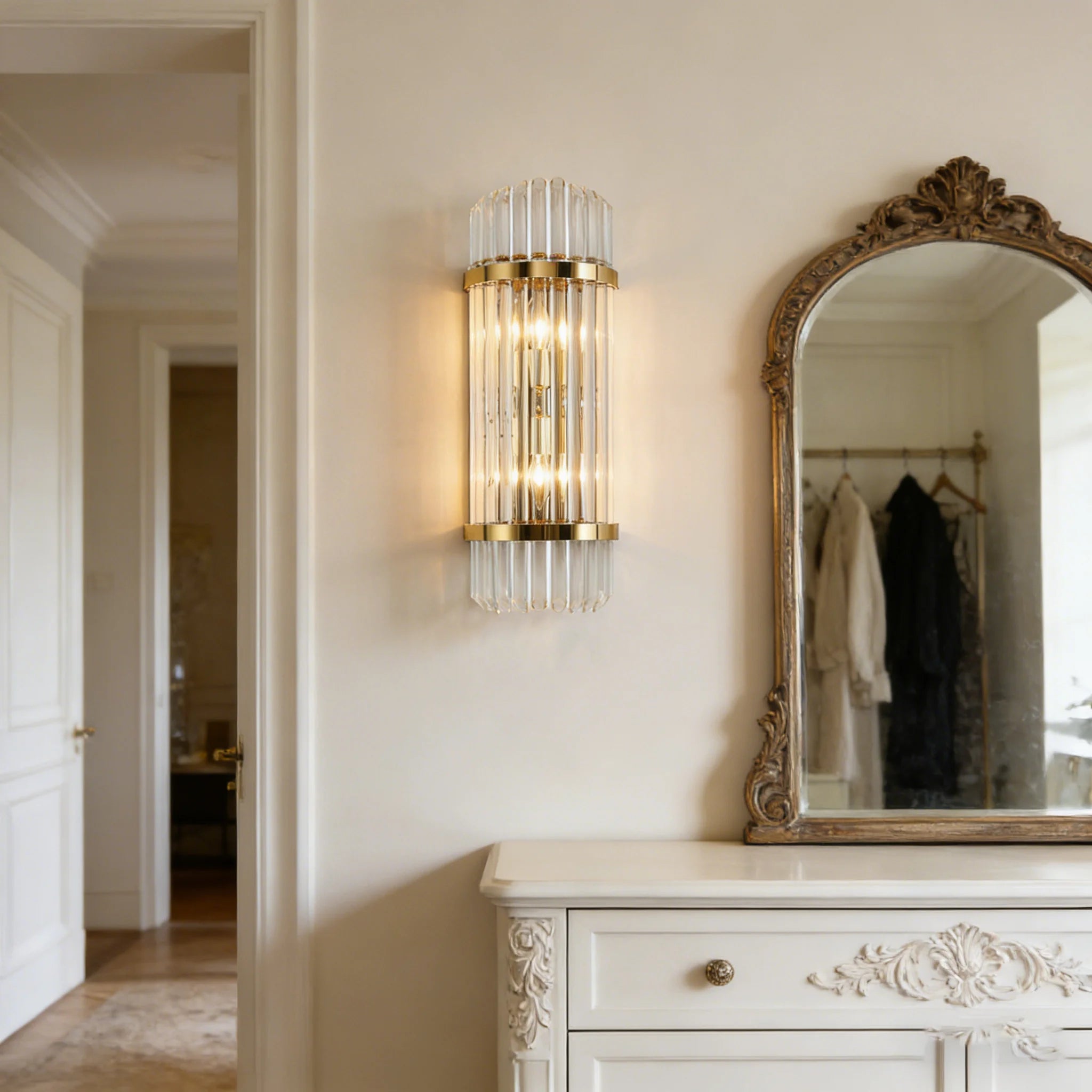 Colette | Crystal Glass Wall Lamp