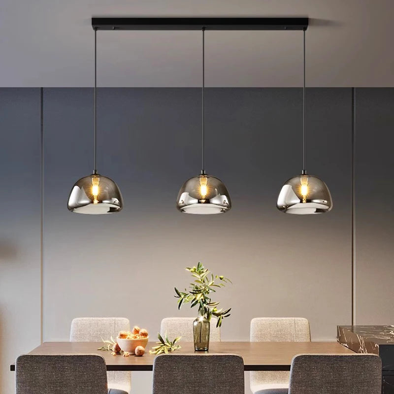 Astrid | Modern Glass LED Chandelier