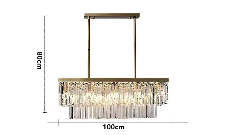 Nordic home decor dining room Pendant lamp lights indoor lighting crystal lamp hanging light chandelier lamps for living room