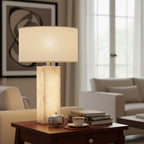 Amélie | Natural Spanish Alabaster Table Lamp